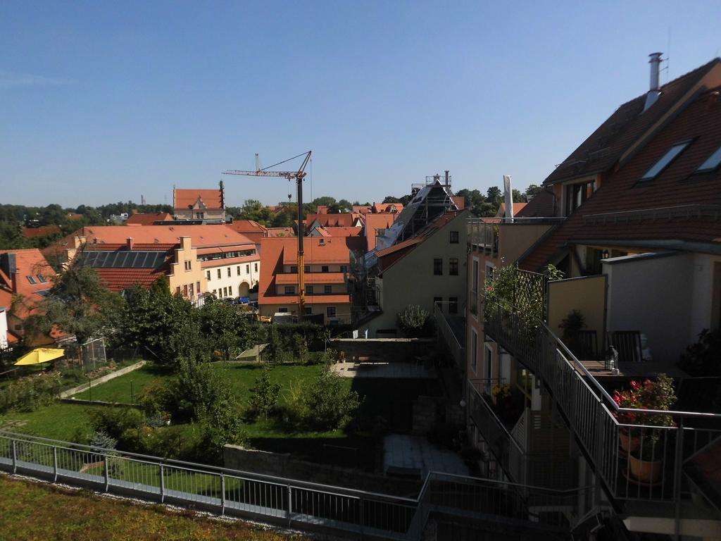 Ferienwohnung Himmel Und Hoelle Freiberg Exterior foto